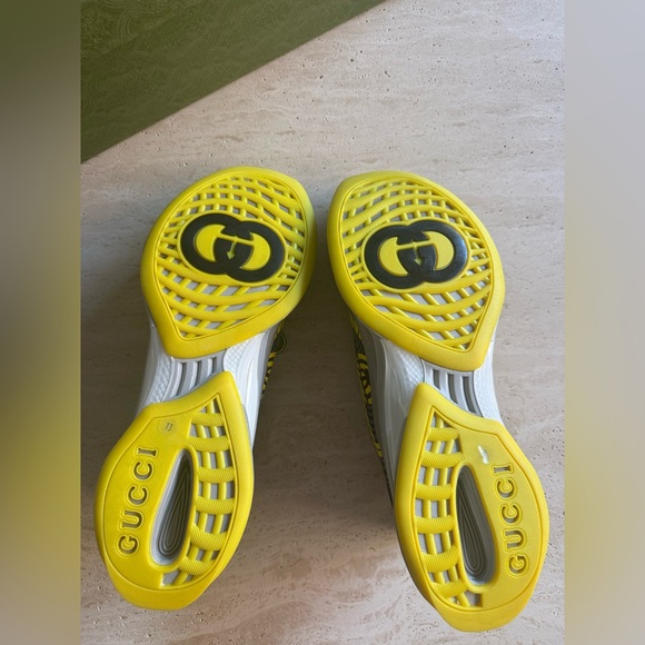 COPY - NWB Gucci Run Low-Top Sneaker 'Black Yellow' Men's 680938-USM10 8480 GUC… - Picture 7 of 16